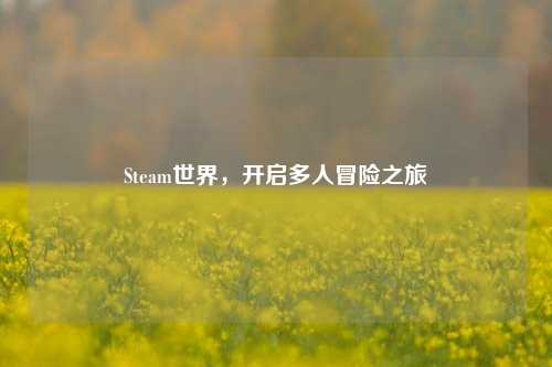Steam世界，开启多人冒险之旅