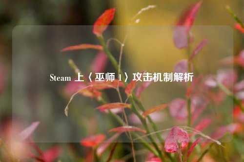 Steam 上〈巫师 1〉攻击机制解析