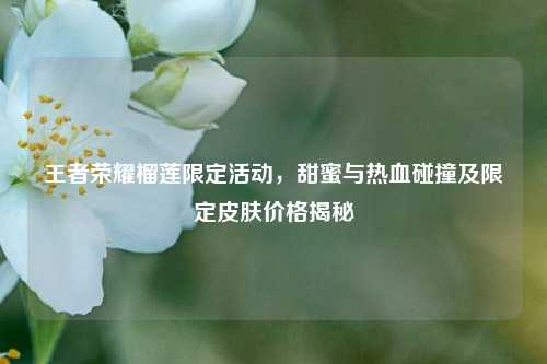 王者荣耀榴莲限定活动，甜蜜与热血碰撞及限定皮肤价格揭秘