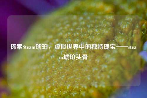 探索Steam琥珀，虚拟世界中的独特瑰宝——steam琥珀头骨