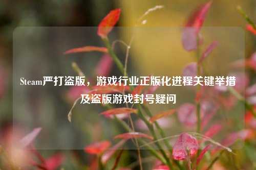 Steam严打盗版，游戏行业正版化进程关键举措及盗版游戏封号疑问