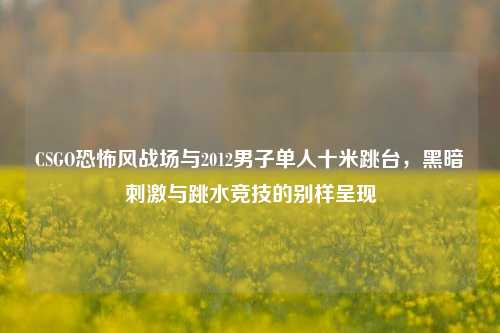CSGO恐怖风战场与2012男子单人十米跳台，黑暗刺激与跳水竞技的别样呈现