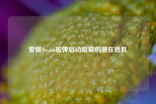 警惕Steam脏弹启动暗藏的潜在危机