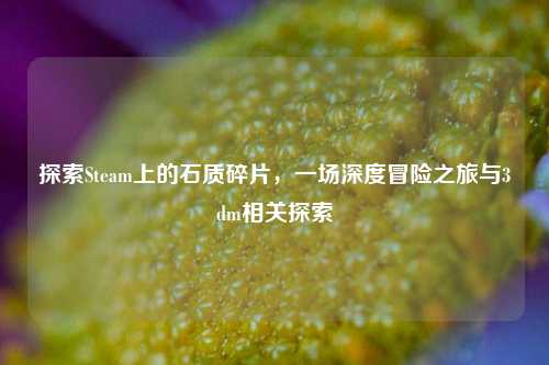 探索Steam上的石质碎片，一场深度冒险之旅与3dm相关探索