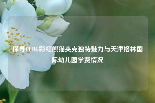 探寻PUBG彩虹熊猫夹克独特魅力与天津格林国际幼儿园学费情况