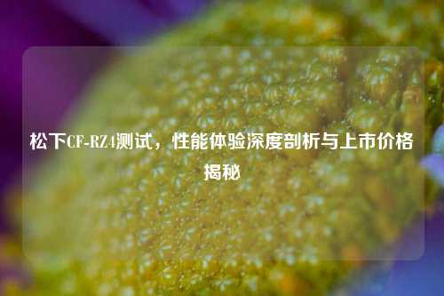 松下CF-RZ4测试，性能体验深度剖析与上市价格揭秘
