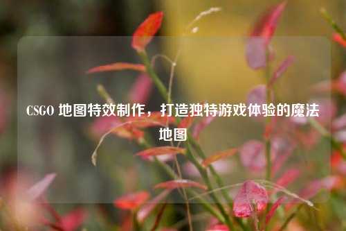 CSGO 地图特效制作，打造独特游戏体验的魔法地图