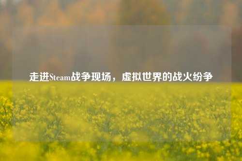 走进Steam战争现场，虚拟世界的战火纷争