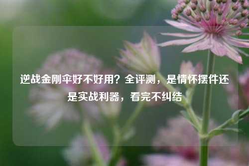 逆战金刚伞好不好用？全评测，是情怀摆件还是实战利器，看完不纠结