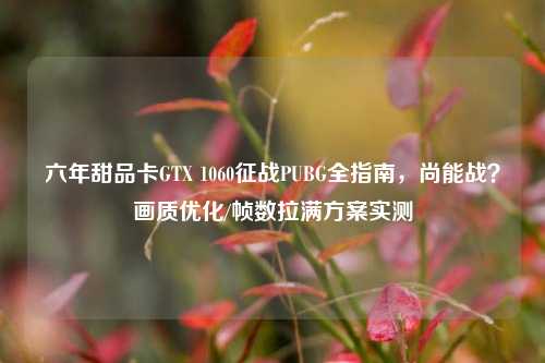 六年甜品卡GTX 1060征战PUBG全指南，尚能战？画质优化/帧数拉满方案实测