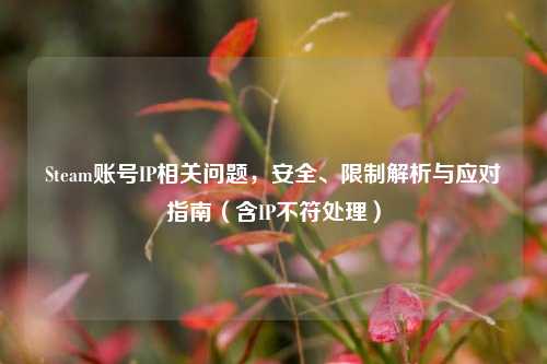 Steam账号IP相关问题，安全、限制解析与应对指南（含IP不符处理）