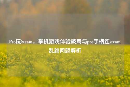Pro玩Steam，掌机游戏体验破局与pro手柄连steam乱跳问题解析